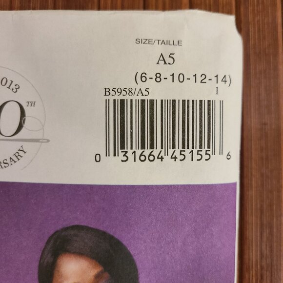 Two Butterick Patterns - Uncut - Picture 3 of 9